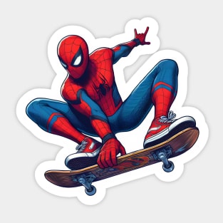 Unleash the Edge: Captivating Anti-Hero Skateboard Art Prints for a Modern and Rebellious Ride! Sticker